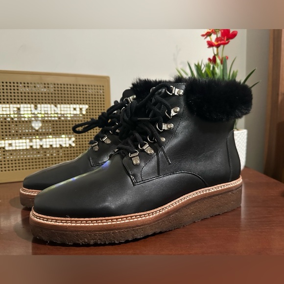 New Botkier Winter Weather-Resistant Boots Womens Black 7.5 - Picture 1 of 8
